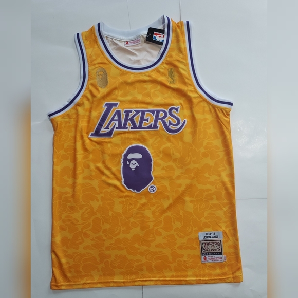 Lebron james bape jersey Clearance